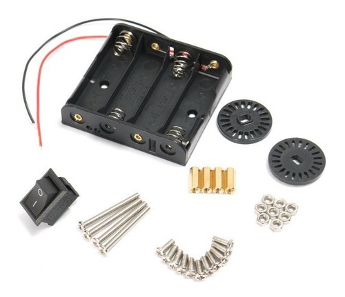 Arduino Kit Carro Robot Seguidor 4wd Con Módulos