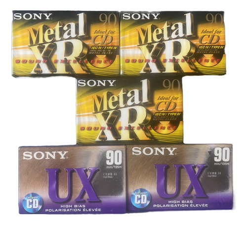 5 Audio Cassette Chromo Metal