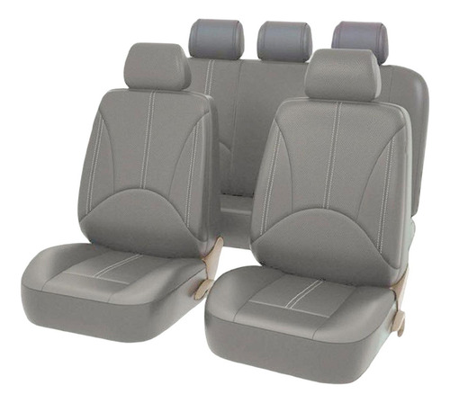 Y Fundas Impermeables Para Asientos De Coche Gris 9 Piezas