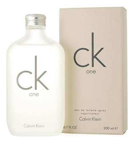 Ck One Calvin Klein Edt 200ml Unisex/ Parisperfumes Spa