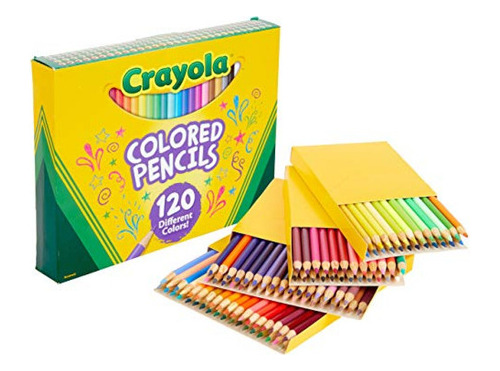 Crayola 120 Lápices De Colores, Regalos Para Niños, Adolesce