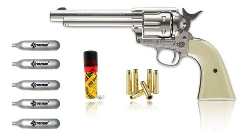 Imagen 1 de 5 de Pistola Colt Peacemaker 4.5mm 350bbs 5co2 Full Metal Xtreme