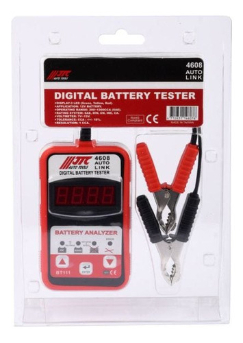 Comprobador Digital Bateria De 12 Voltios Jtc Tools Premium