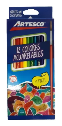 ARTESCO tizas de colores x 12 unidades - PaperStop