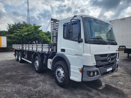 Mb Atego 3030 8x2 Ano 2020 Carroceria 9,20mts 13 Pneus Novos