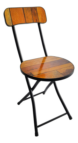 Silla Plegable Reforzada Vintage Exterior E Interior - 13394