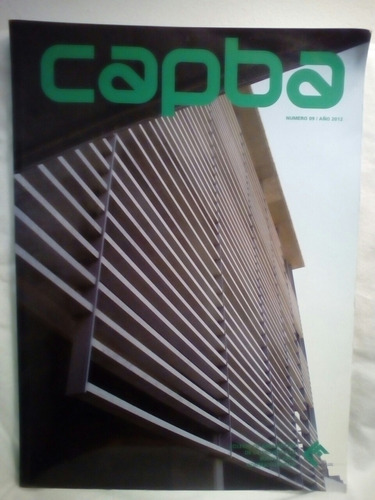 Revista Del Colegio De Arquitectos Capba N°9 Año 2012