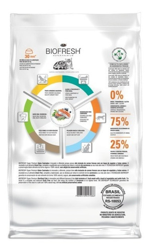 Imagen 3 de 3 de Biofresh Gato Castrado 7,5kg Despacho Gratis