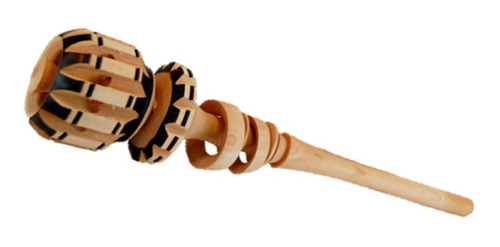 2 Molinillos Madera Para Chocolate Artesanal Madera