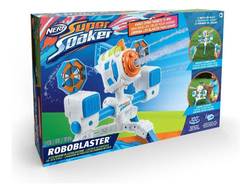Lanzador De Agua Roboblaster Nerf Super Soaker Original Azul