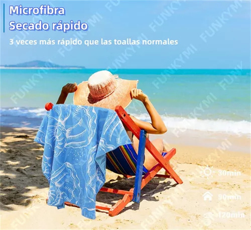 Toalla Microfibra Natacion 180 X 80 Toalla Para Gym Playa
