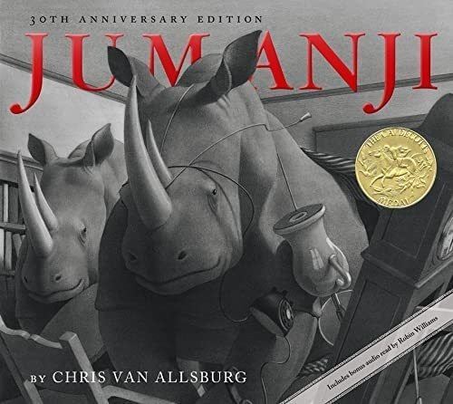 Libro Jumanji-chris Van Allsburg-inglés&..