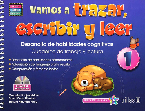 Vamos A Trazar, Escribir Y Leer 1. Incluye Cd Interactivo - 