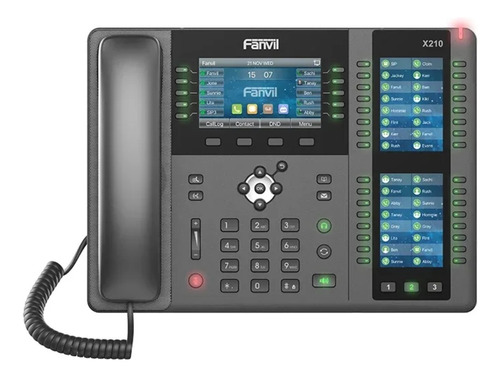 Fanvil X210 - Telefone Ip 20 Linhas Sip Giga Wifi Bluetooth