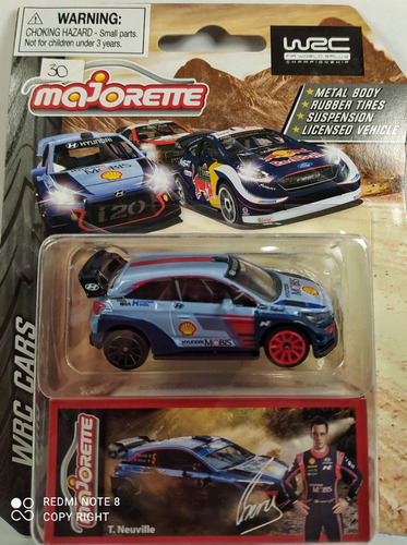 Wrc Hyundai I20 Coupe T Nauville  # 5 2020 Majorette  