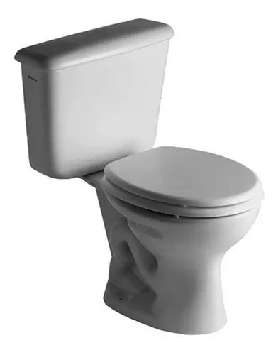 Juego Baño Ferrum Sanitarios Inodoro Largo Deposito +asiento