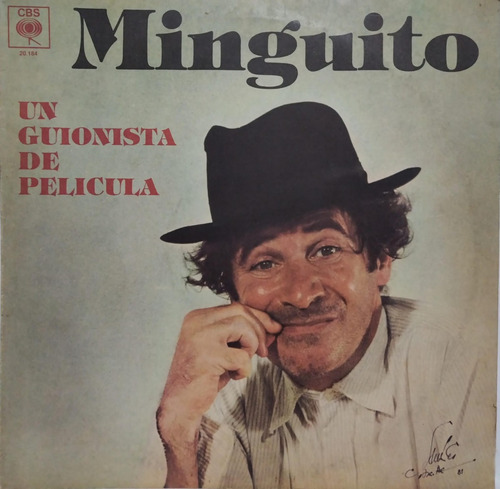 Minguito  Un Guionista De Película Lp Argentina 1981