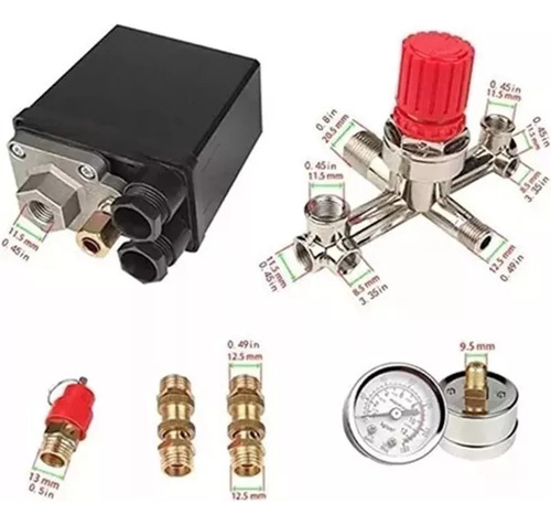 Presostato Compresor 12 Bar Interruptor De Presión Control