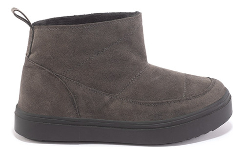 Cozy Boot Gamuza Gris Topo