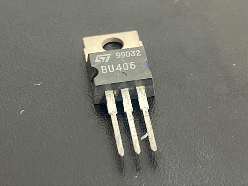 Transistor Bu406 Npn 10amp 400v Kit Com 05pcs