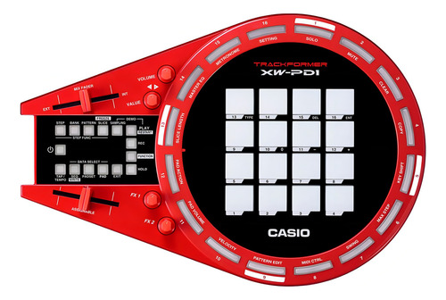 Controlador Para Dj Casio Trackformer Xw-pd1 Com 16 Batidas