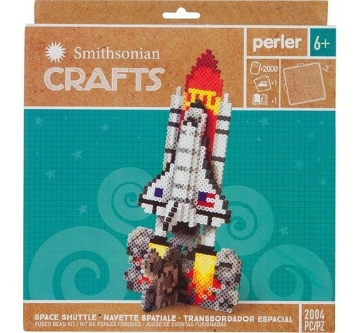 Perler :: Set Transbordador Espacial C/2000 Beads Midi 5mm