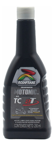 Aceite Moto Mineral Motonic 2 Tiempos 250ml Roshfrans