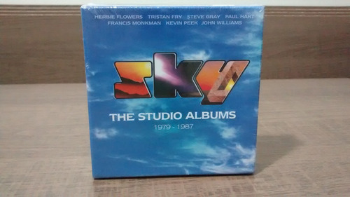 Sky Box Set The Studio Albums 1979-1987 - 8 Discos Prog Rock