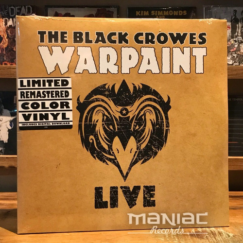 The Black Crowes  Warpaint Live 3 Vinilos