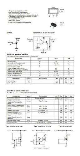 5 Piezas Tl431 Referencia Programable De Presicion Smd 431