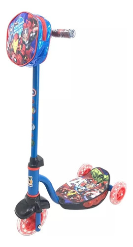 Patines Diablo Apache F-sav-wm Azul Avengers 3 Ruedas Azul Avengers