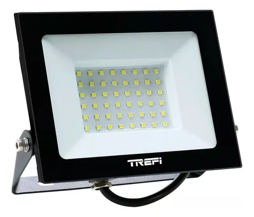 Proyector Led 50w Reflector 4500lm Ip65 Trefi Luz Exterior