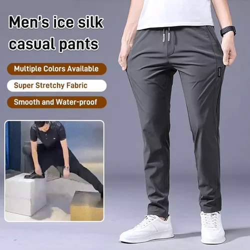Pantalones Elásticos De Secado Rápido De Verano Para Hombres