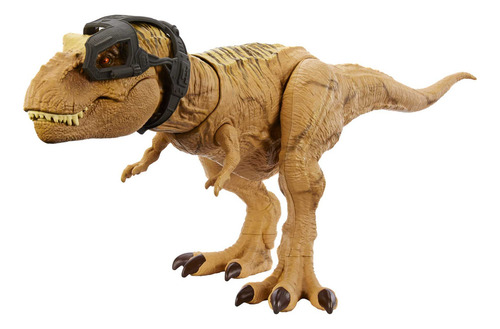 Tyranosaurio Rex Mordida De Cacería Mattel Rugido Acción