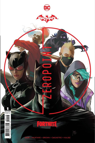 Comic Batman Fortnite Zero Point #1 Incluye Código Skin
