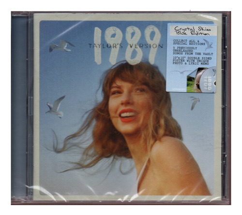 Cd Taylor Swift 1989 Taylor's Version Blue Edition 