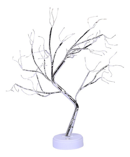 Decorative Tabletop Tree Night Light For Home Decor Rosado
