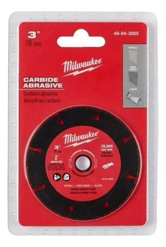 Disco De Carburo Milwaukee Para Dremel Saw Max Simil Dsm 500