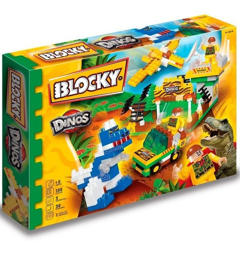 Blocky Dinos 150pzs 01-0678