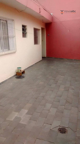 Casa Térrea Com 3 Dormitórios Para Alugar, 105 M² Por R$ 1.600/mês - Condomínio Maracanã - Santo André/sp - Ca0270