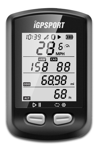 Imagem 1 de 9 de Gps Igpsport Igs10s Bluetooth Strava Bike Ant+ Nf+ Garantia