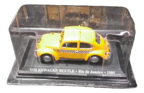 Táxis Do Mundo - Volkswagen Beetle - Rio 1985 - Miniatura