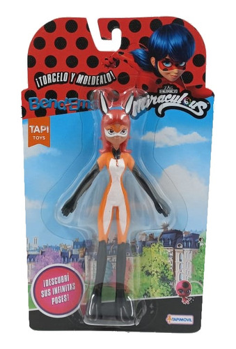 Muñecos Disney Miraculous Flexibles Original + Packaging