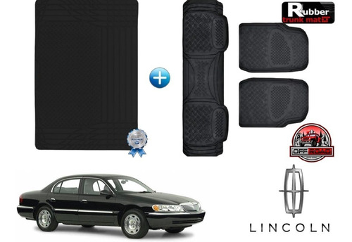 Tapetes 3pz + Tapete Cajuela Rd Lincoln Continental 97 A 02