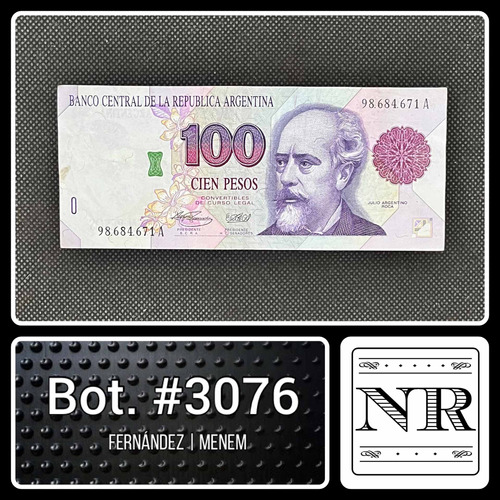 Argentina - 100 Pesos - Año 1994 - Bot. #3076 - F | M Roseta