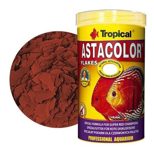 Ração Tropical Astacolor 100g  - Acentua A Cor