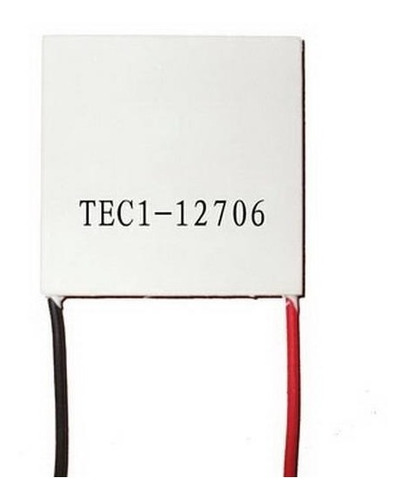 Celda Placa Peltier 12v 30w Tec1-12706 Tec 12706 Arm Cooler