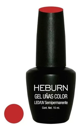 Esmalte Semipermanente Heburn Color Gel Led/uv 15ml 