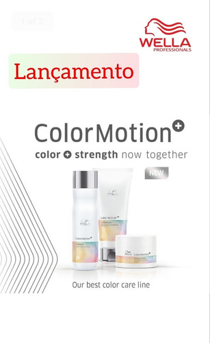 Color Motion + Wella Kit Shampoo Máscara Condicionador