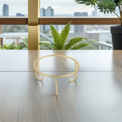 Soporte Iron Gazing Globe: Bola Estable De Metal De 21 Cm
